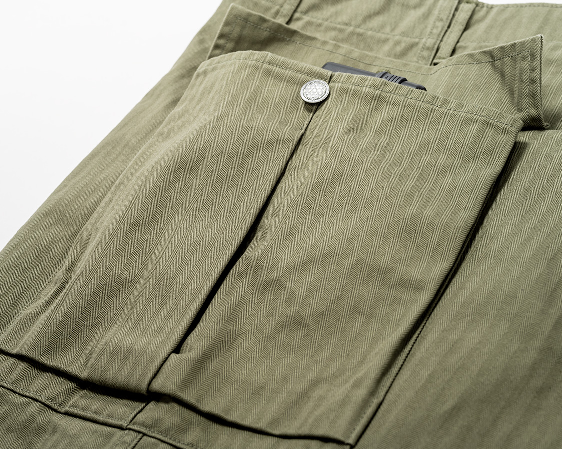 WORKERS - 
M-43 STYLE HERRINGBONE PANTS