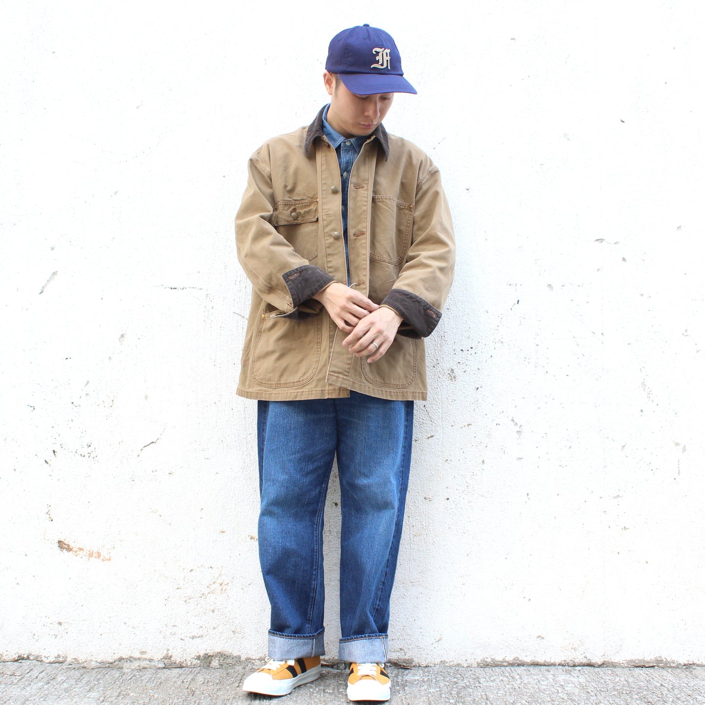 OrSlow -
LOOSE FIT OXFORD COVERALL
