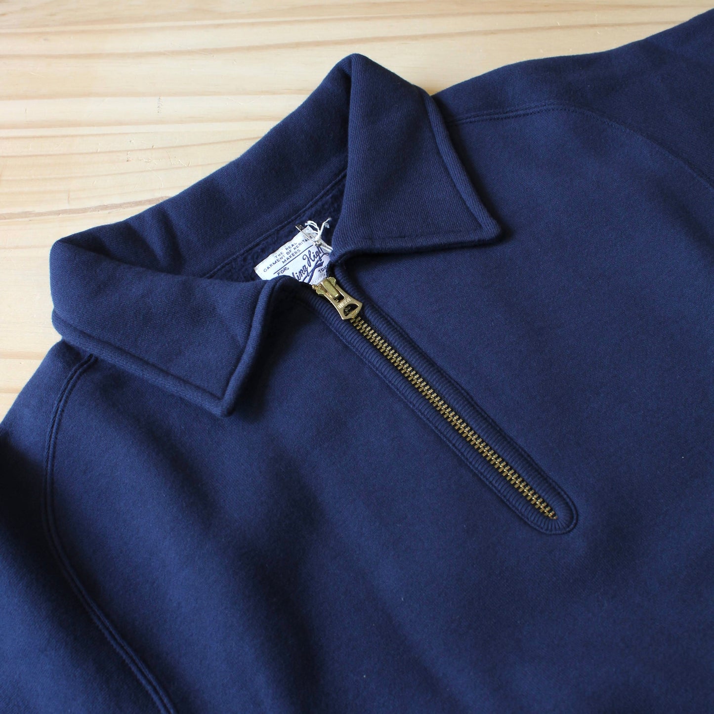 RIDING HIGH TOKYO - 
AZUMA TUBE FLEECE HALFZIP SWEAT
