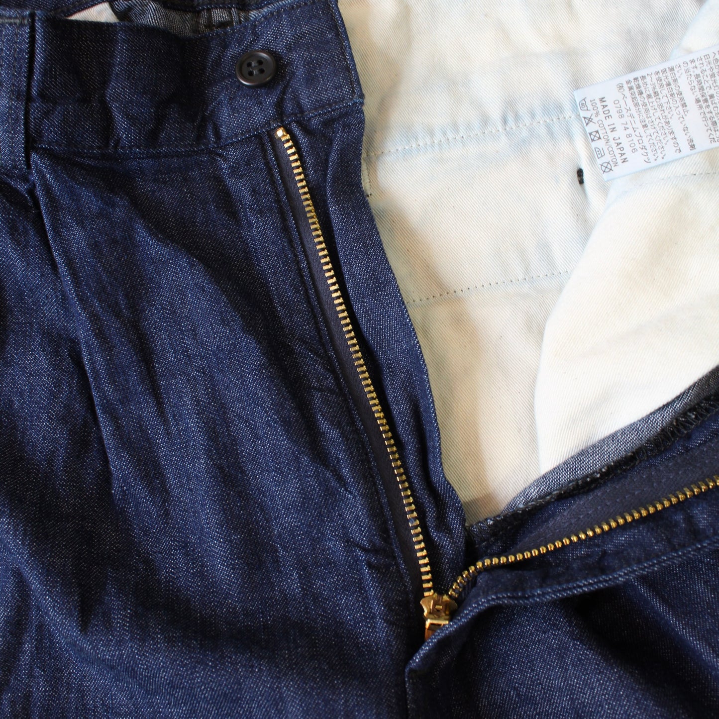 OrSlow - 8OZ TWO TUCK DENIM TROUSERS