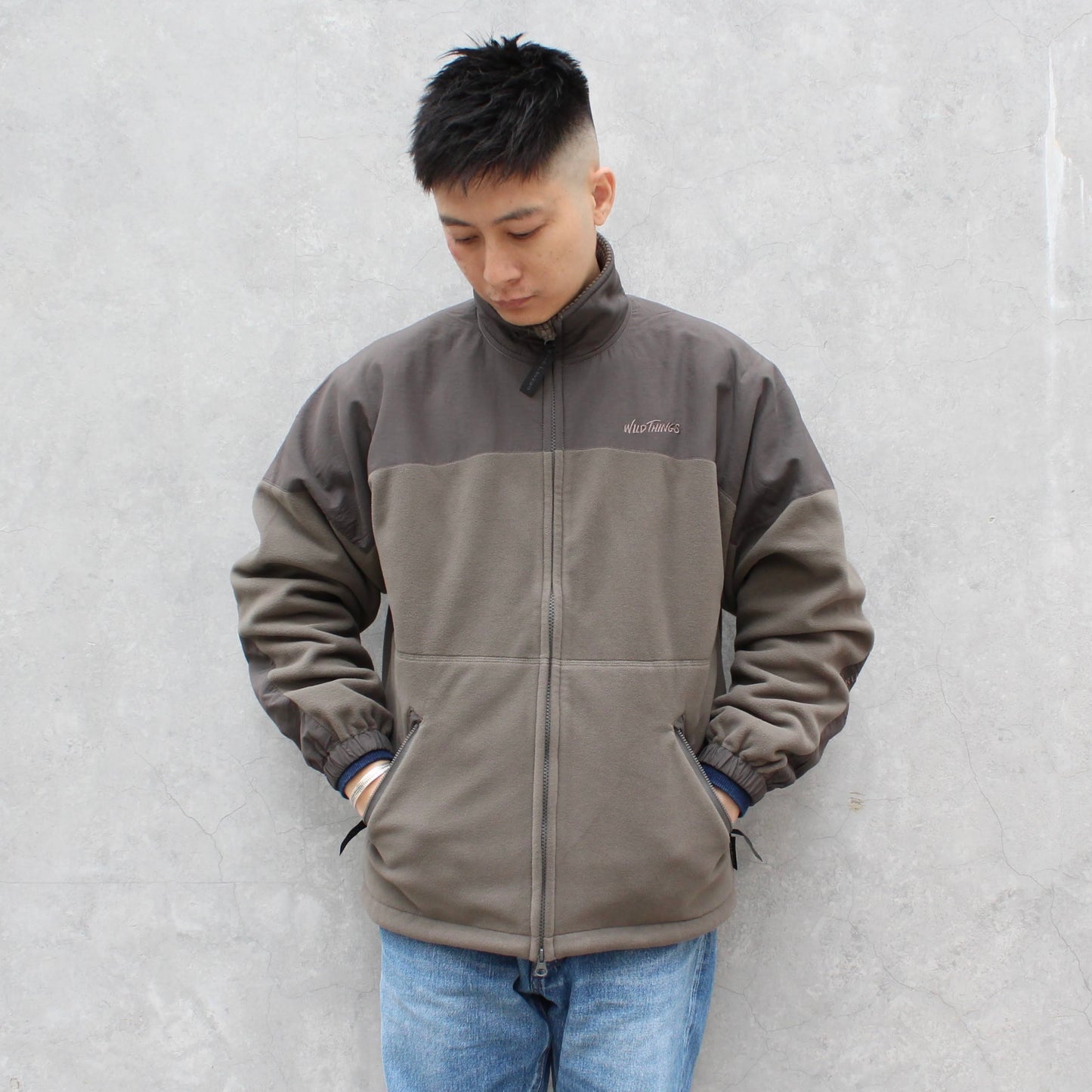 WILD THINGS JAPAN - 
POLARTEC WIND PRO
ZIP UP JACKET
