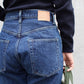 HATSKI - 15.6OZ Loose Tapered Denim (USED BLUE)