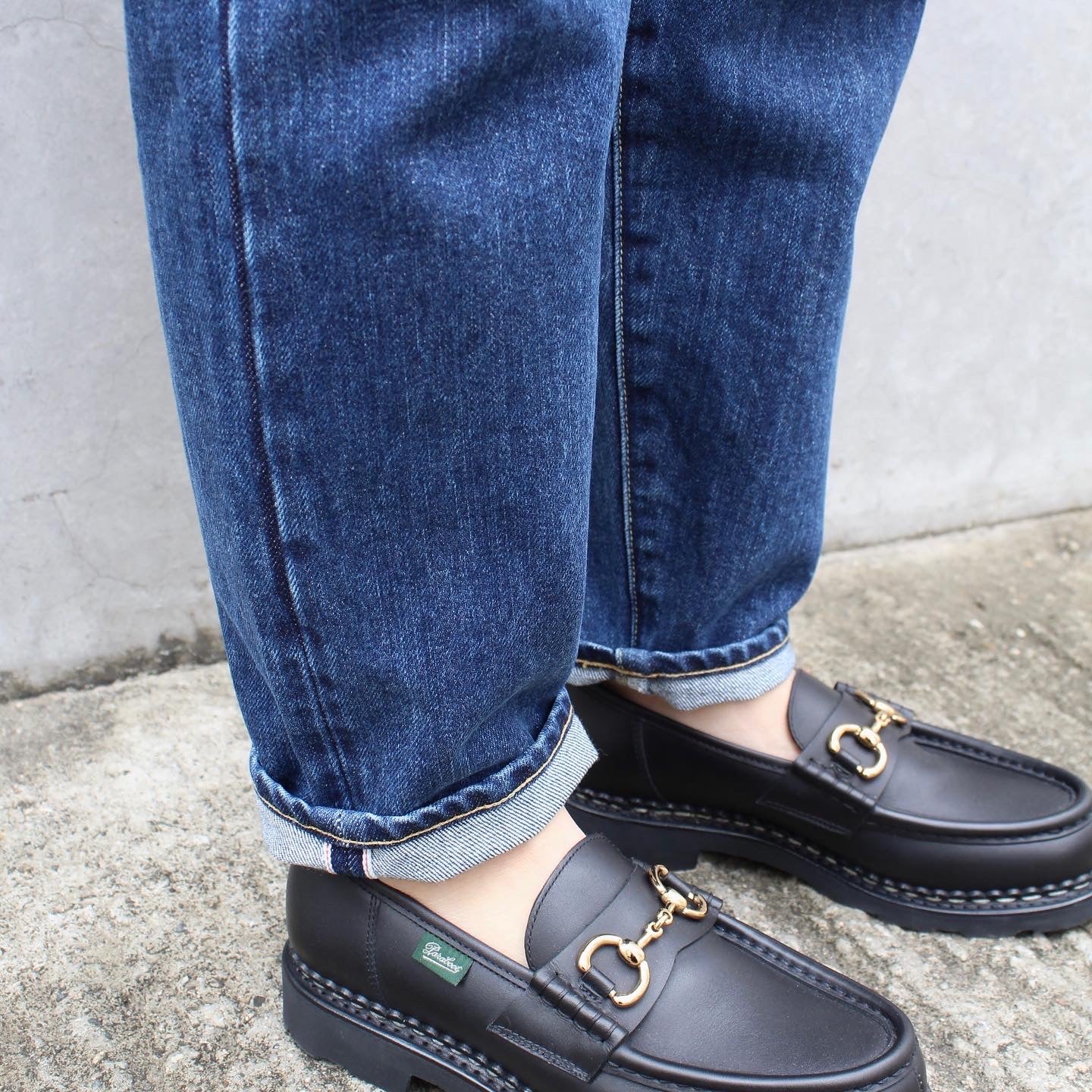 HATSKI - 15.6OZ Loose Tapered Denim (USED BLUE)