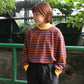 SOGLIA - 
OPEN END L/S BORDER TEE