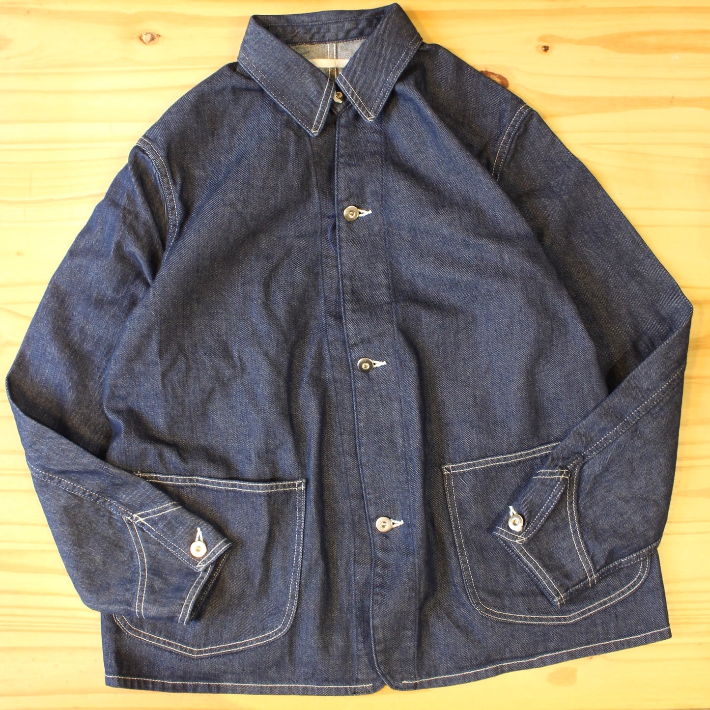 HATSKI -
COTTON 10OZ DENIM COVERALL