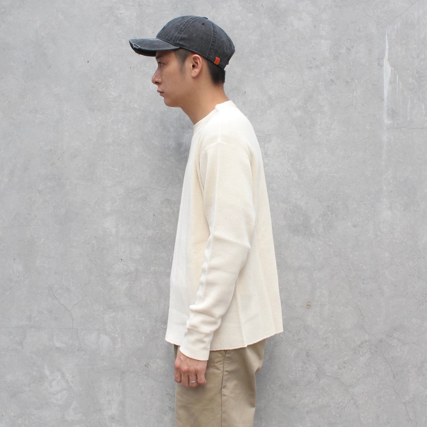 FELCO - L/S THERMAL CREW MIDDLE WEIGHT (NATURAL)