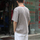 SOGLIA - OPEN END S/S BORDER TEE