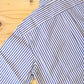 MANUAL ALPHABET -
 80/2 STRIPE SHIRT BULGING FIT