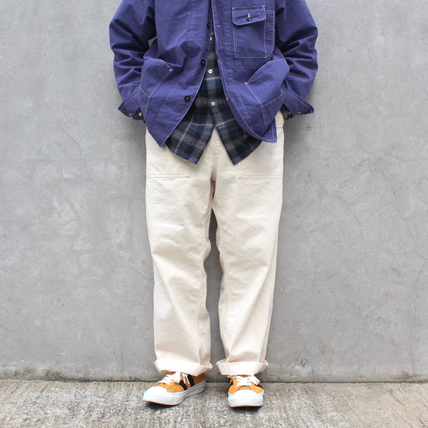 Another 20th Century -
EDGAR FOOD HANDLE HERRINGBONE PANTS