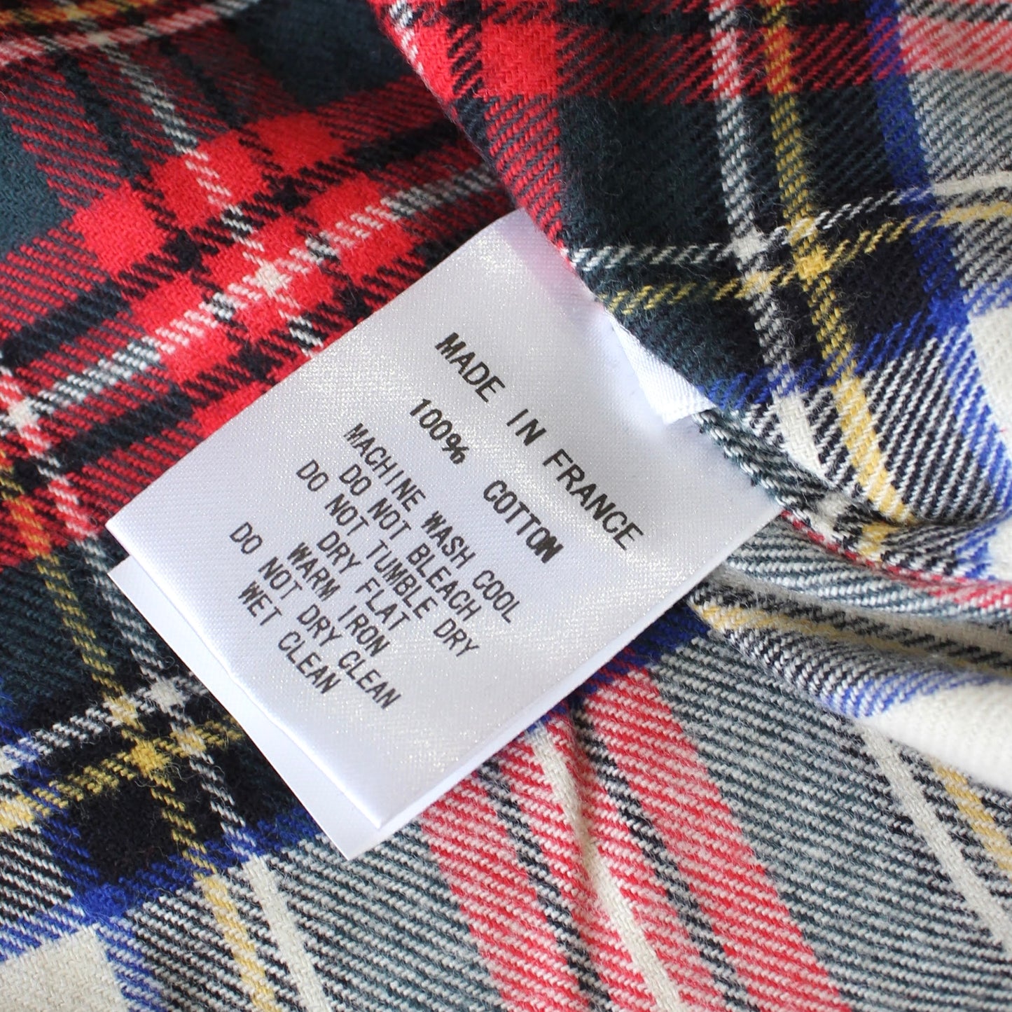CONCHON QUINE -
LA CHEMISE FLANNEL CHECK SHIRT