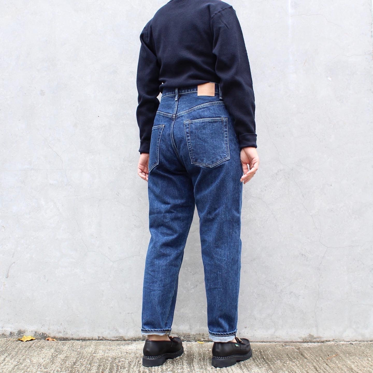 HATSKI - 15.6OZ Loose Tapered Denim (USED BLUE)