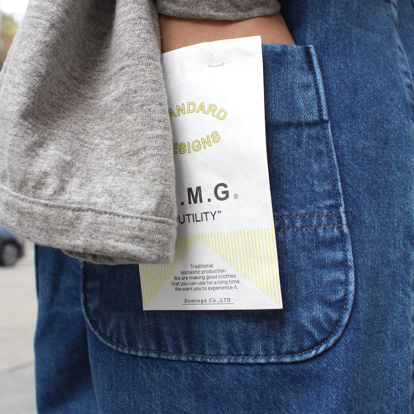 D.M.G - 
9OZ Denim Work Easy Pants