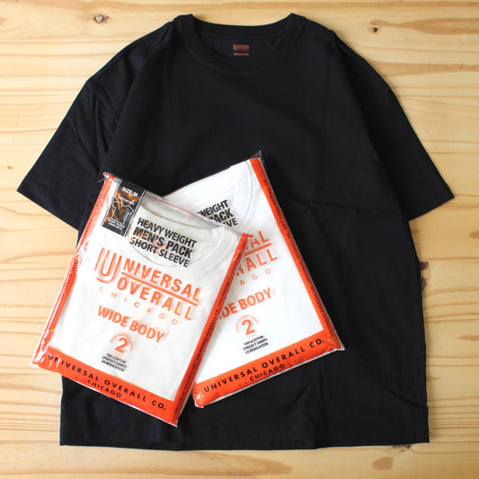 UNIVERSAL OVERALL Japanese version -  
HEAVYWEIGHT PACK(2 PCS) TEE