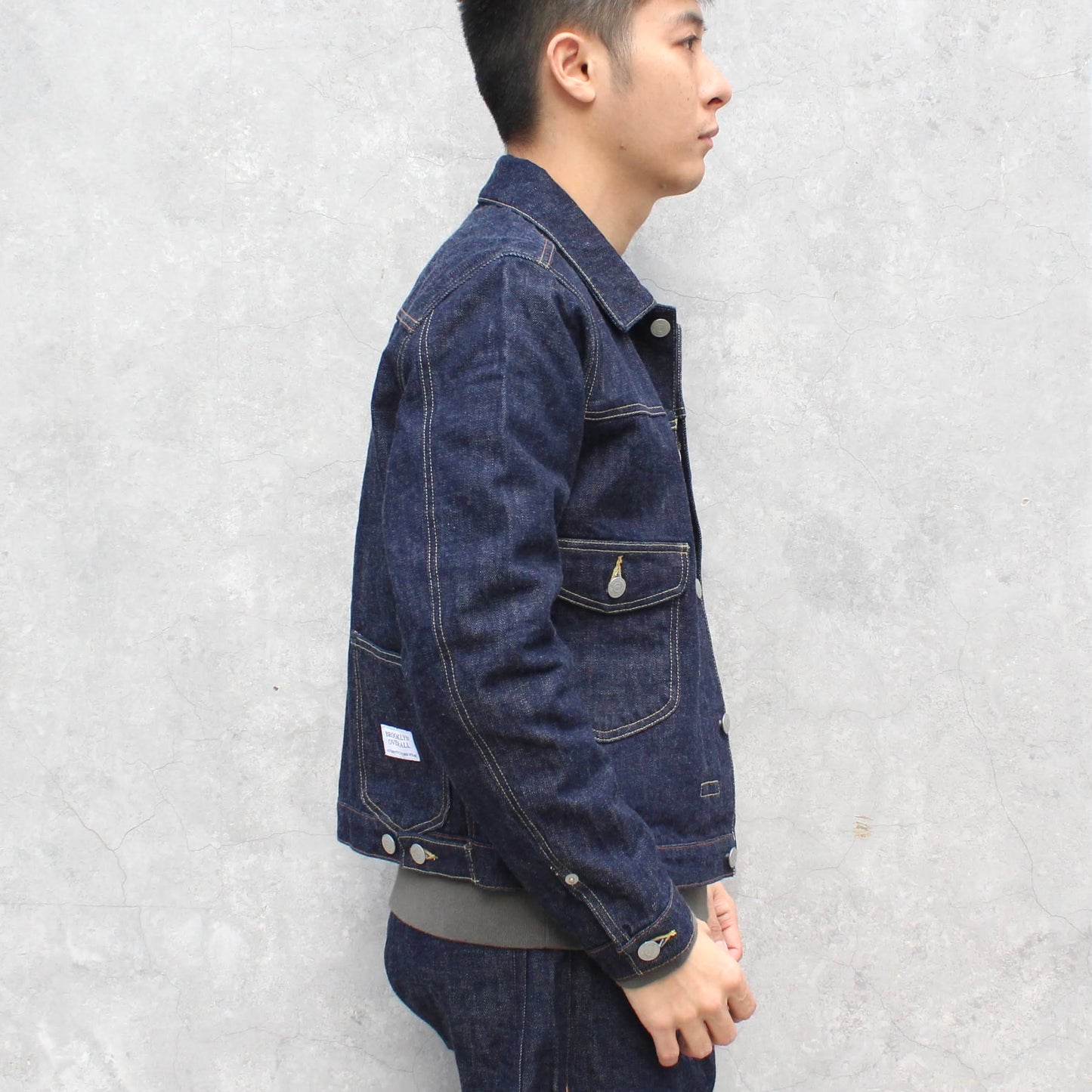 BROOKLYN OVERALL - 
13.5OZ SHORT DENIM JACKET