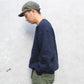 AheHee - HEAVYWEIGHT HENLEY NECK SWEAT