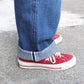 ORDINARY FITS -
12OZ TYPE WIDE DENIM
(USED WASH)