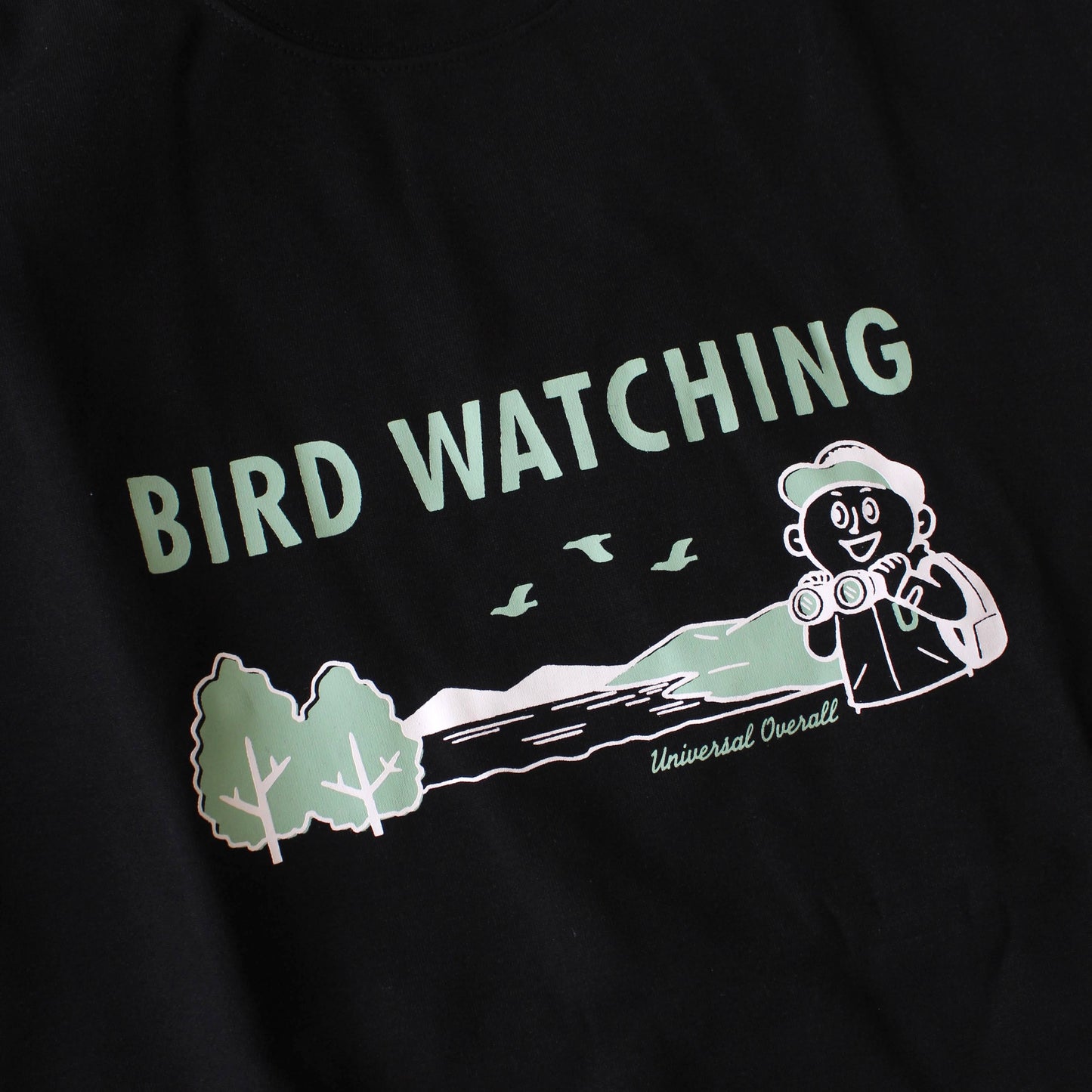 UNIVERSAL OVERALL Japanese version-
 PLAY WORK PLAY WINDY BIRD WATCHING S/S TEE