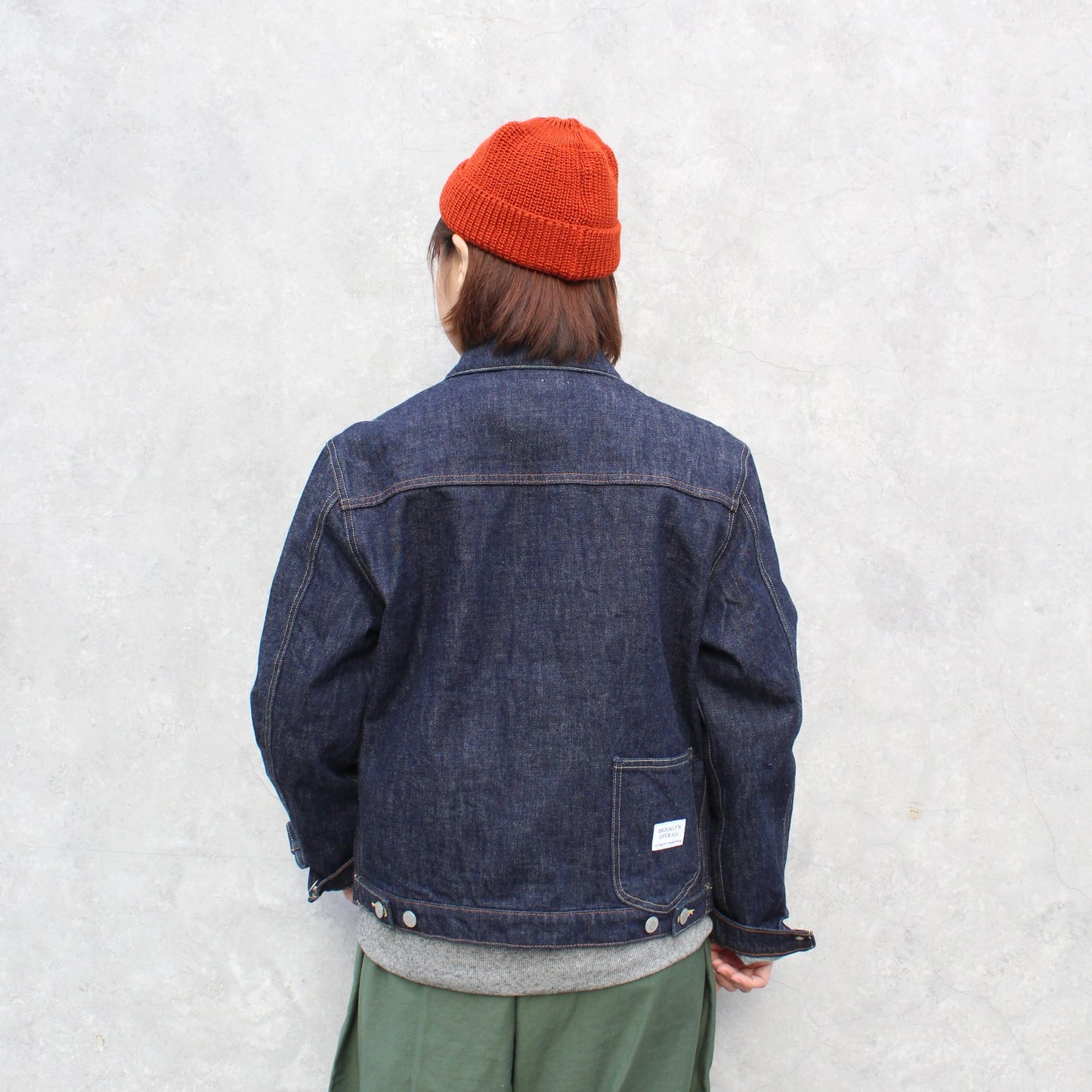 BROOKLYN OVERALL - 
13.5OZ SHORT DENIM JACKET