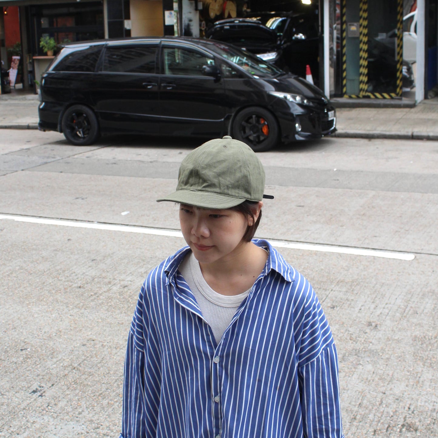 HIGHER -
VINTAGE HERRINGBONE(人字紋) CAP