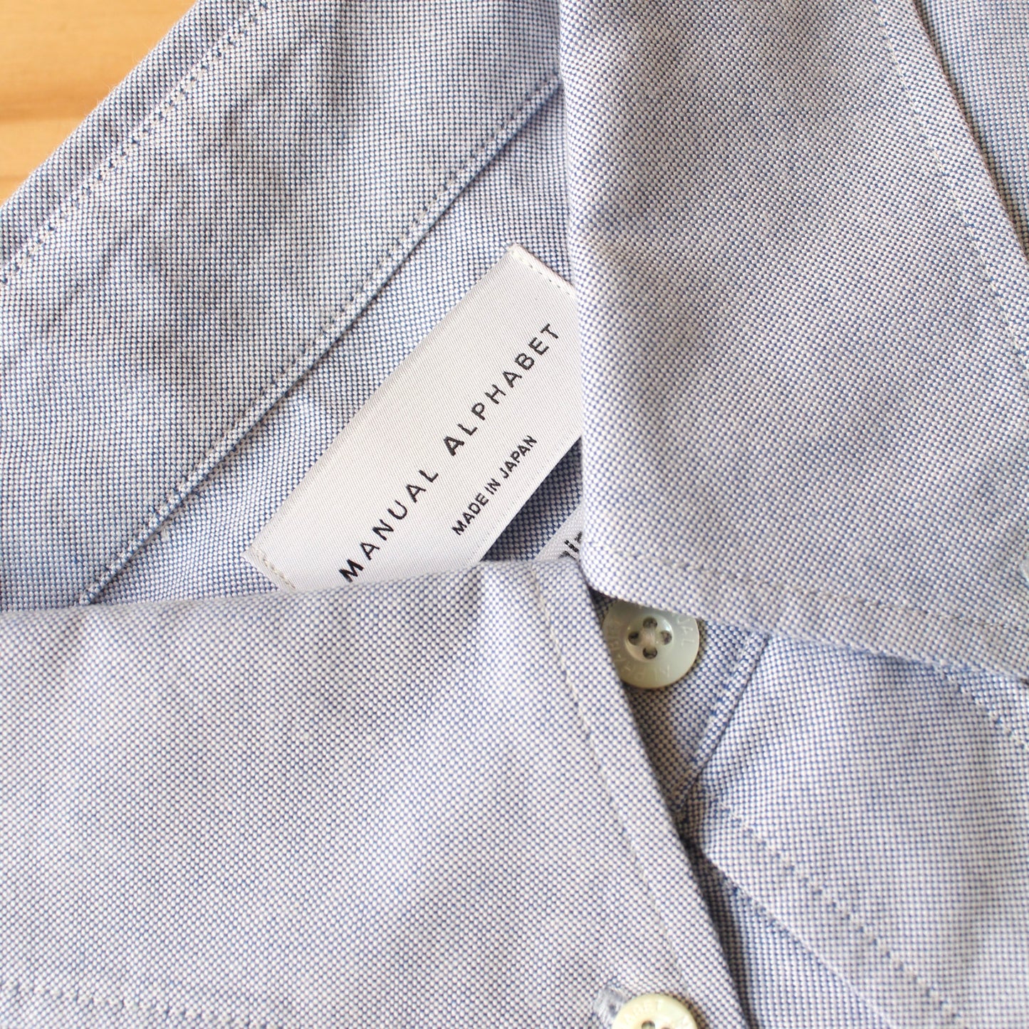MANUAL ALPHABET -
SUPIMA OX BD SHIRT