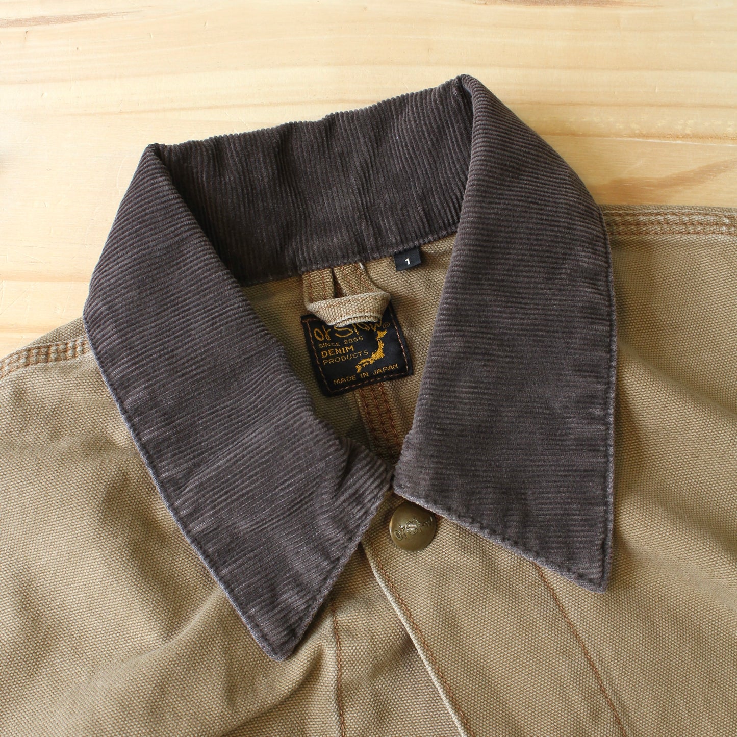 OrSlow -
LOOSE FIT OXFORD COVERALL