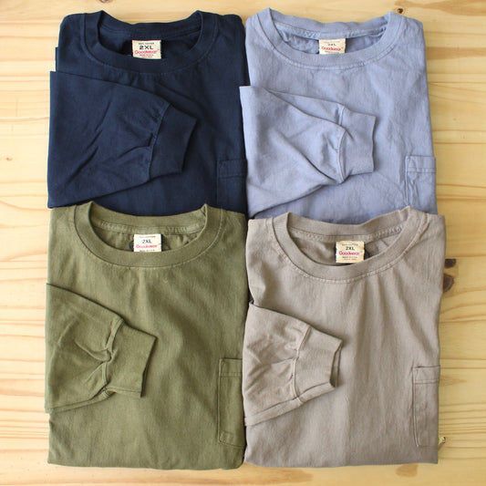 GOODWEAR (Japanese version) - L/S POCKET TEE BIG