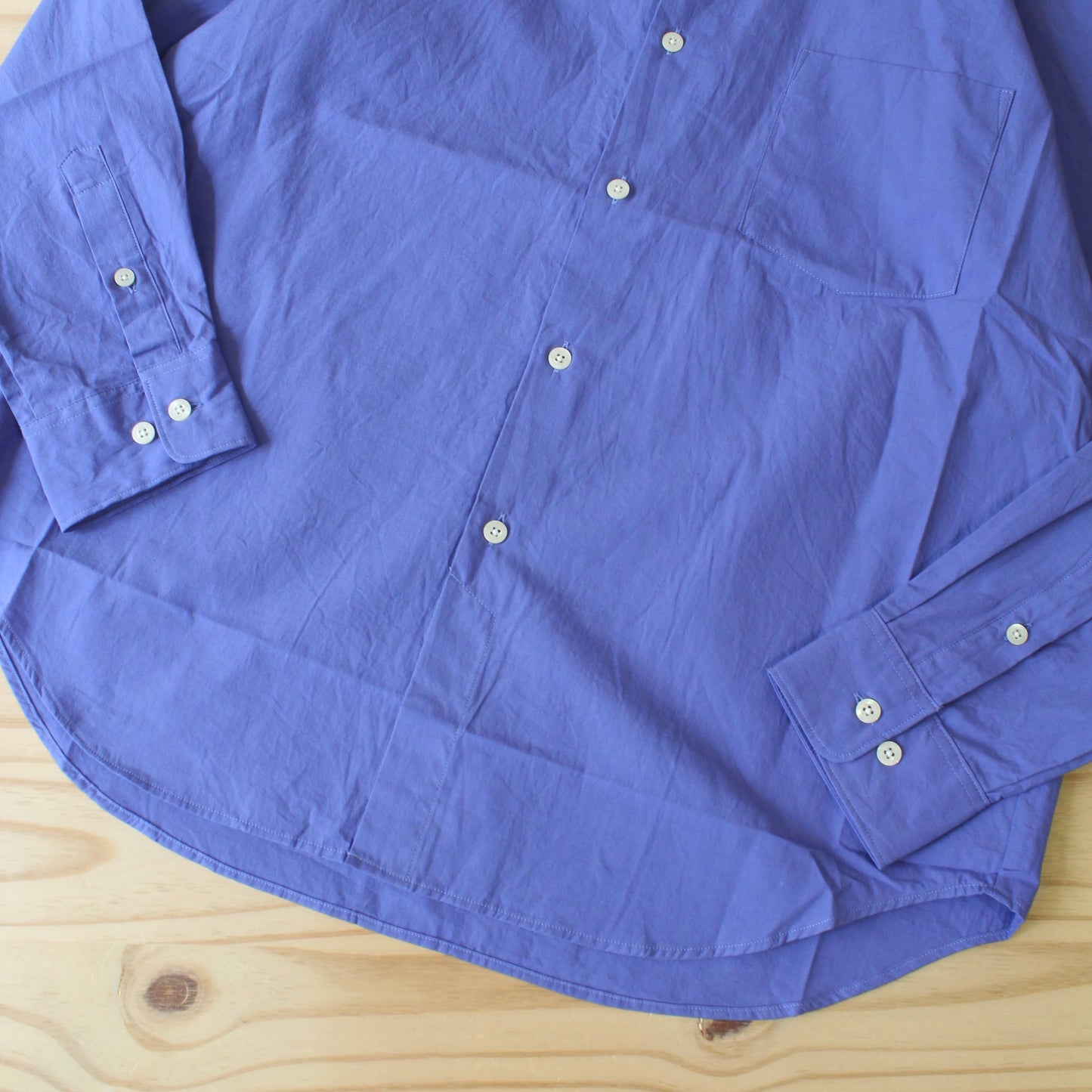 MANUAL ALPHABET - 
BROAD CLOTH LOOSE FIT RC SHIRT