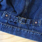SPELLBOUND -
 TYPE 1 STYLE 12OZ SELVEDGE DENIM JACKET (USED WASH)