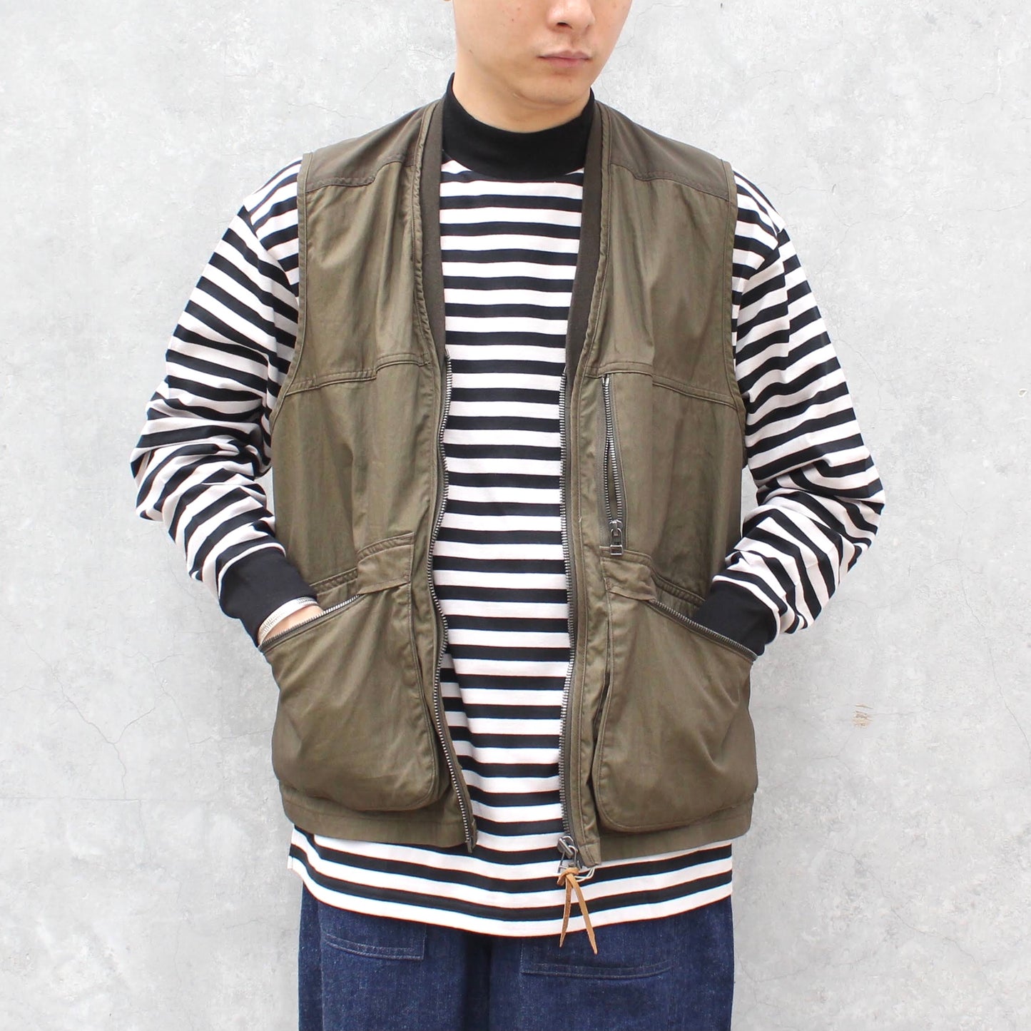 Or Slow - COTTON NYLON UTILITY VEST