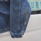 Or Slow -
 40'S PLEATED FRONT BLOUSE DENIM JACKET (VINTAGE WASH)