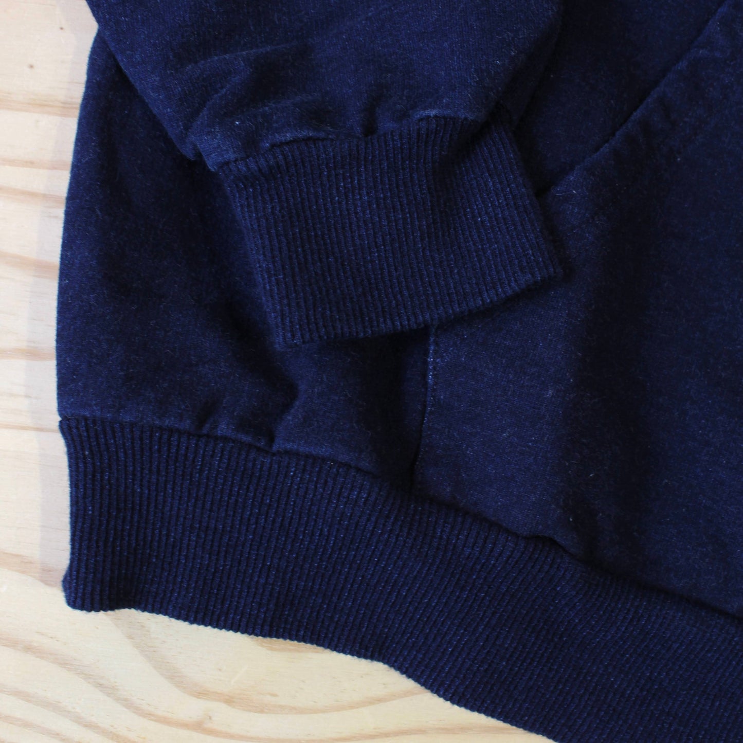 TYCA - INDIGO ZIP UP STONE WASHED