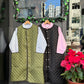 UNIVERSAL OVERALL JAPAN
 - QUILT LONG VEST
