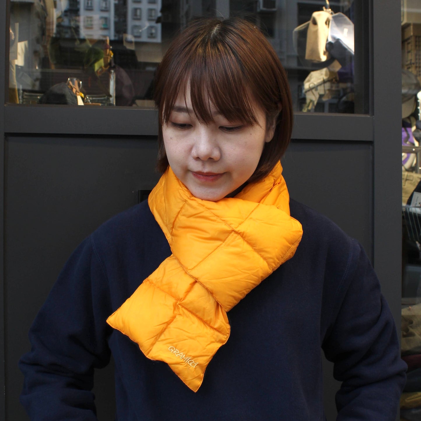 GRAMICCI × TAION
 INNER DOWN SCARF