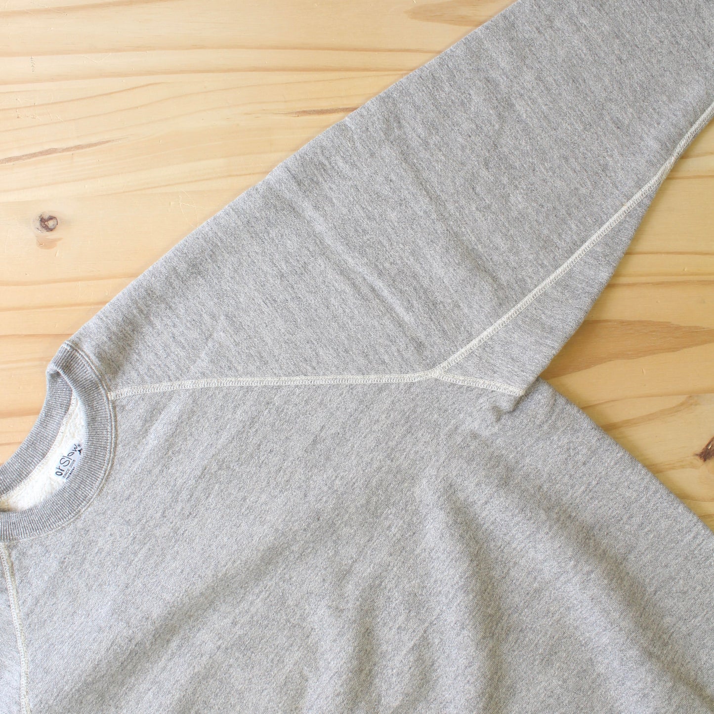 OrSlow - LOOP WHEEL FRENCH TERRY CREW NECK SWEATSHIRT