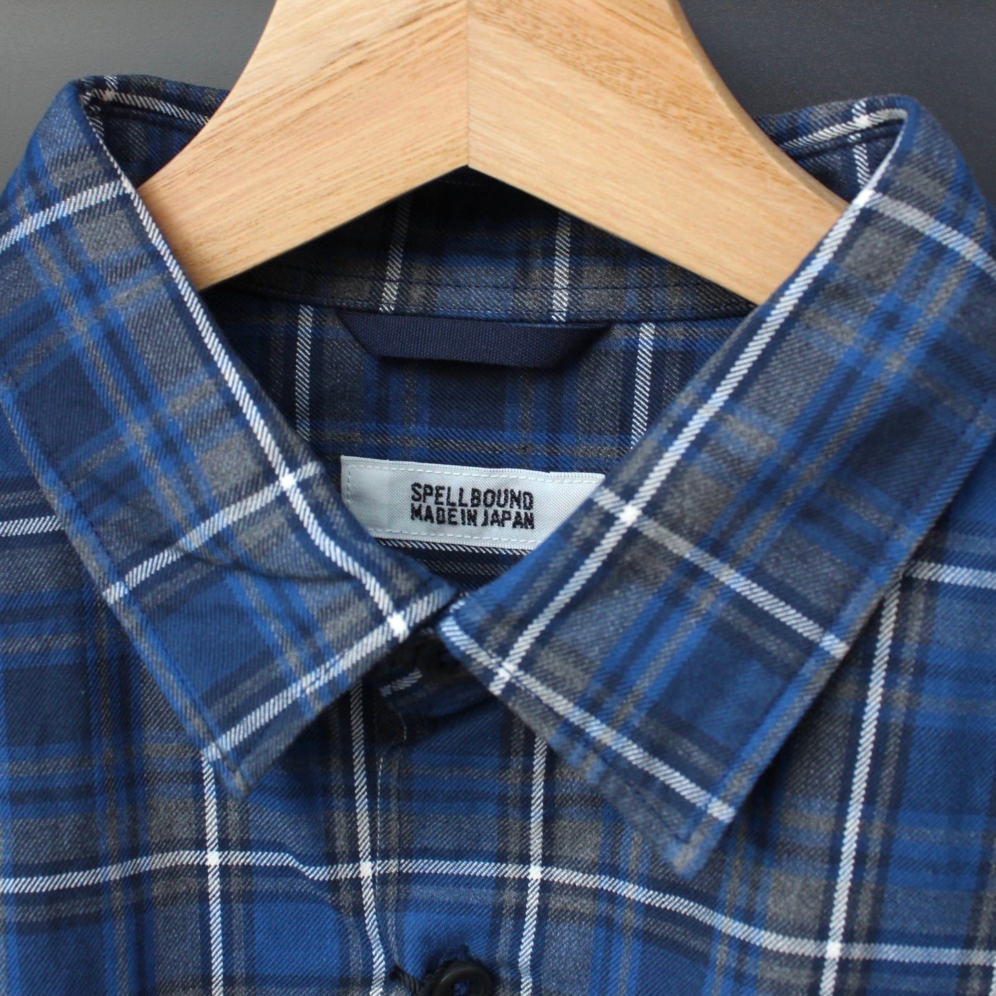 SPELLBOUND - 
CHECK TWILL STANDARD SHIRT