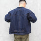 OrSlow - 40’S PLEATED FRONT BLOUSE DENIM JACKET