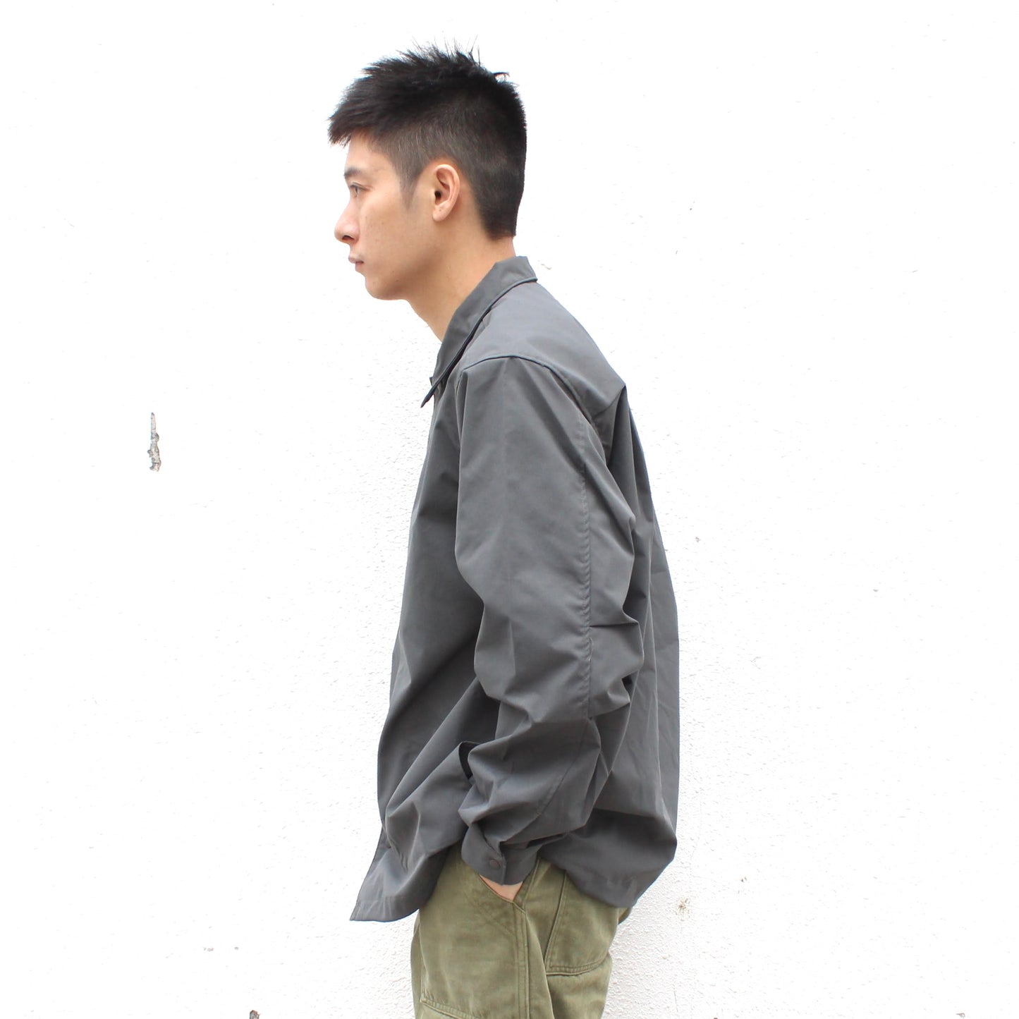 MANUAL ALPHABET - 
WEATHER CLOTH SPINDLE SHIRTS