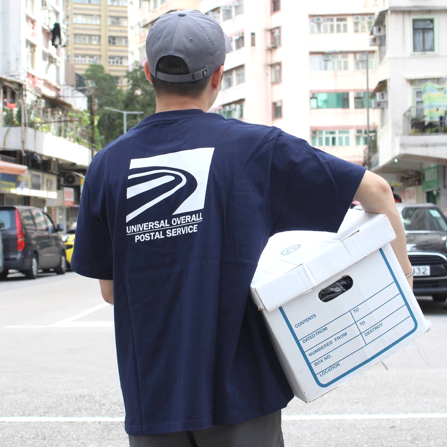 UNIVERSAL OVERALL Japanese version-
 POSTAL SERVICE TEE
