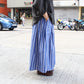DMG -
 Stripe Board Long Skirt