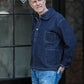 Ordinary Fits - 
ROUND COLLAR DENIM PULLOVER SHIRT