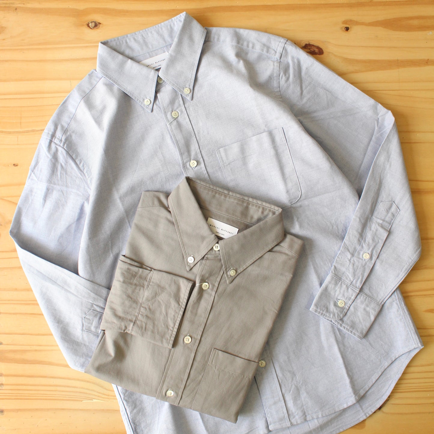 MANUAL ALPHABET -
SUPIMA OX BD SHIRT