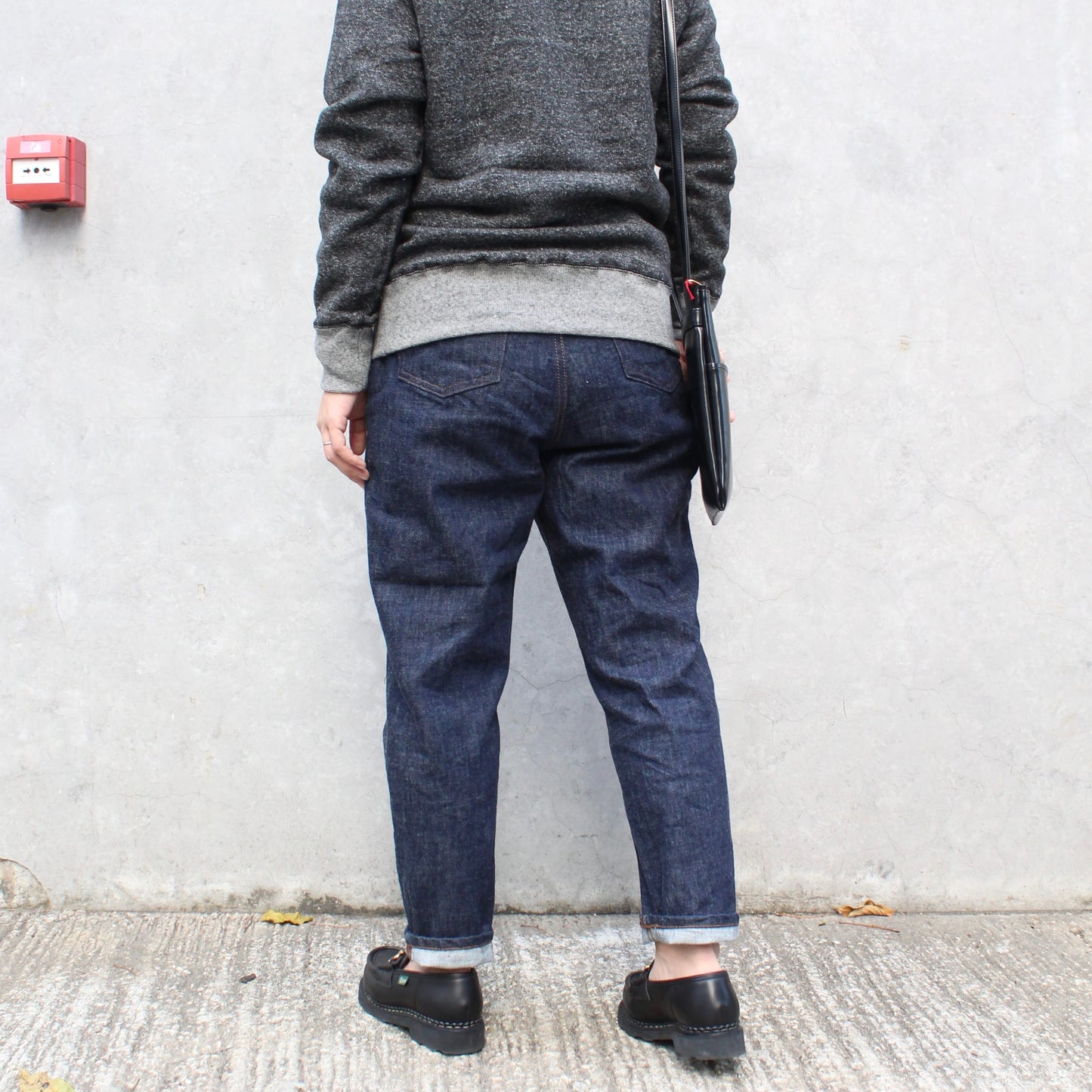 BROOKLYN OVERALL - 
13OZ TAPERED DENIM PANTS