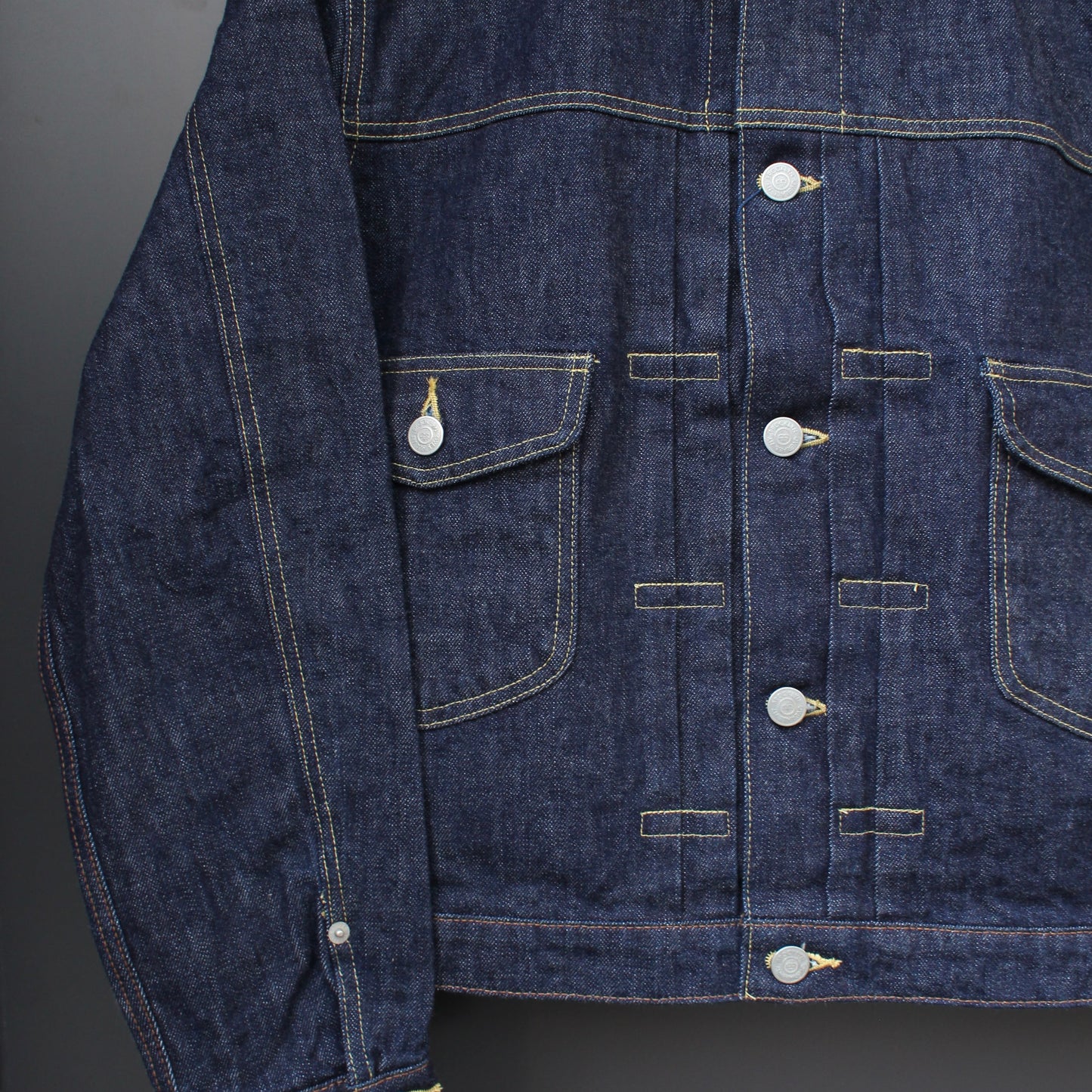 BROOKLYN OVERALL - 
13.5OZ SHORT DENIM JACKET