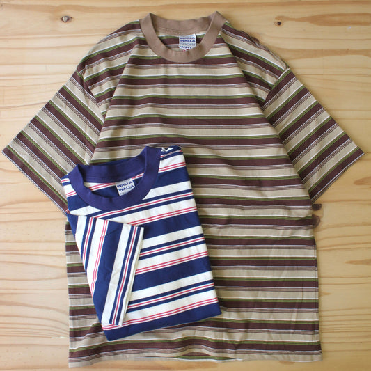 WALLA WALLA SPORT -
 STRIPE CREW TEE