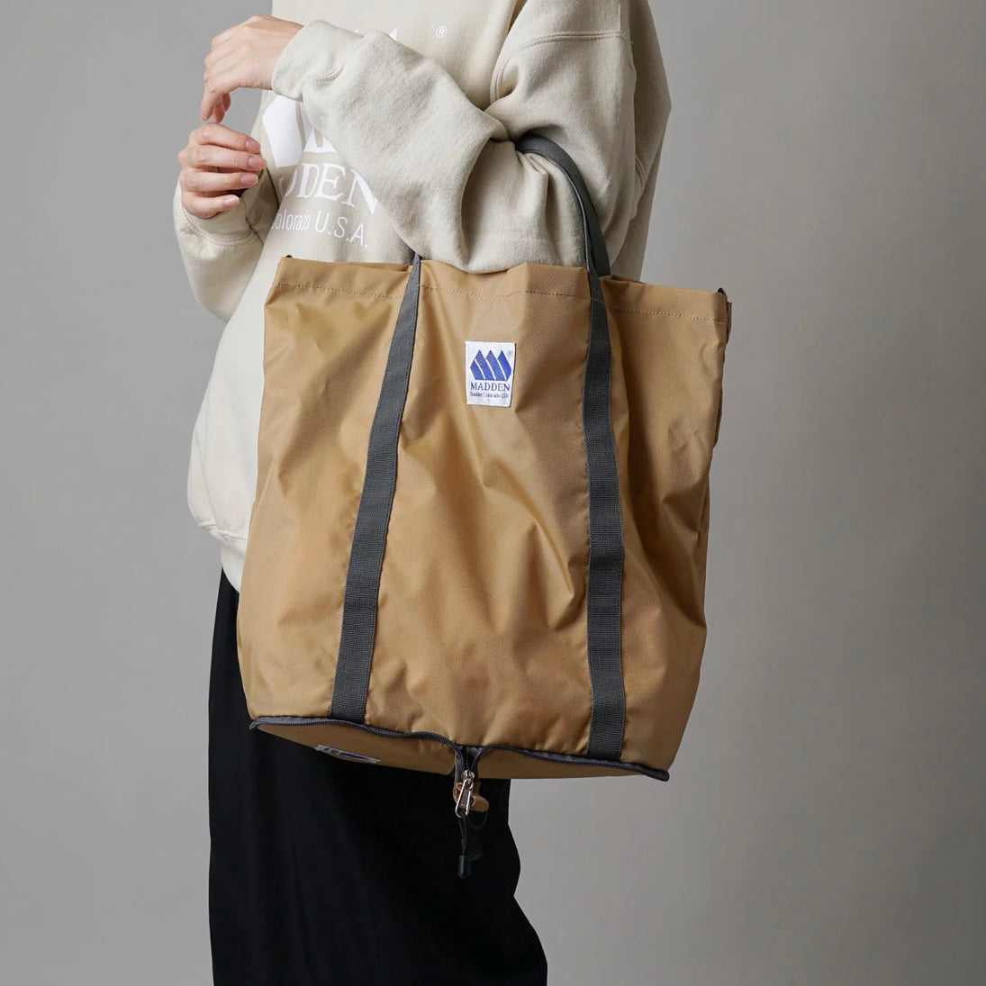 MADDEN - FUNNY 2WAY NYLON SHOULDER TOTE BAG