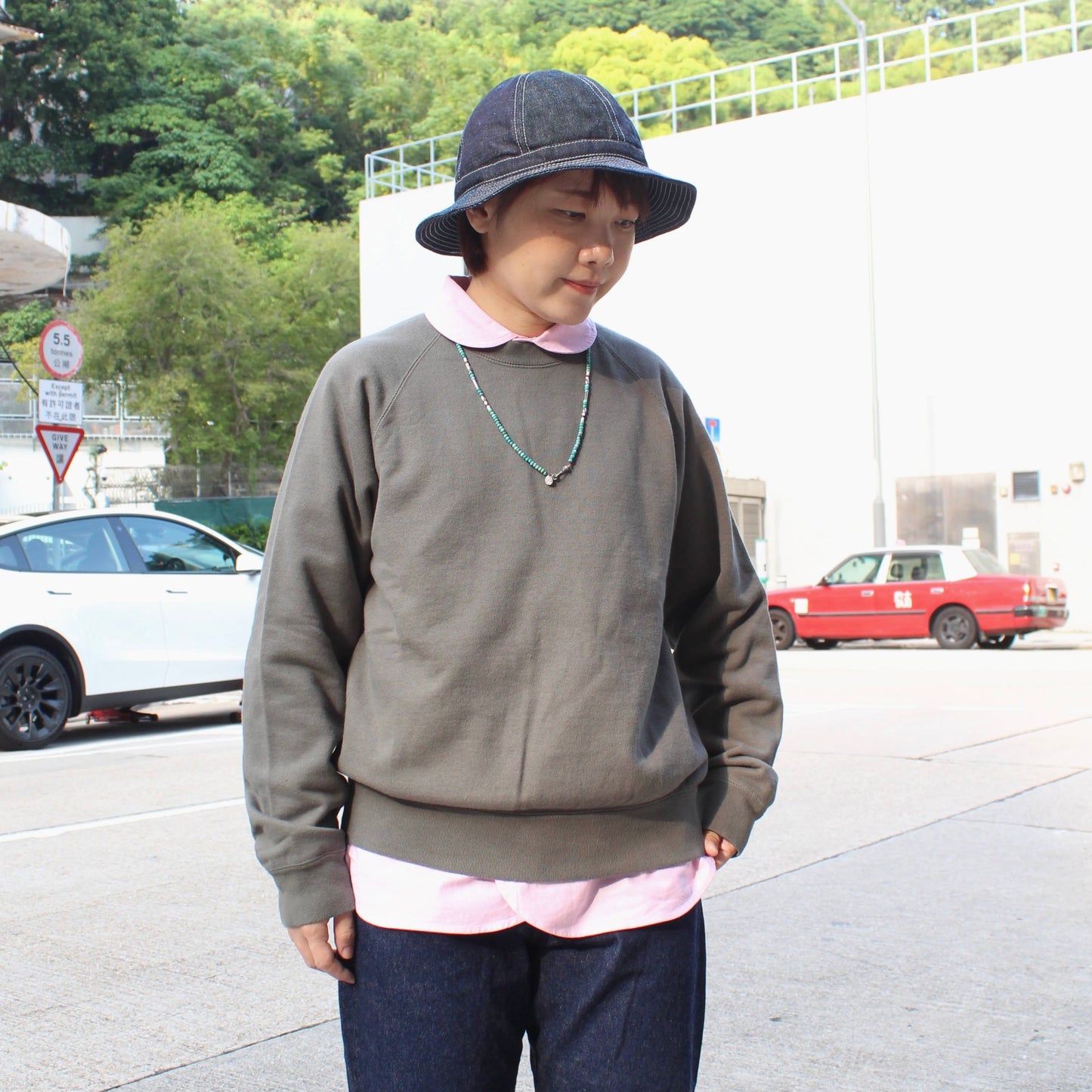 FELCO - 12oz TERRY L/S RAGLAN CREW RELAX FIT