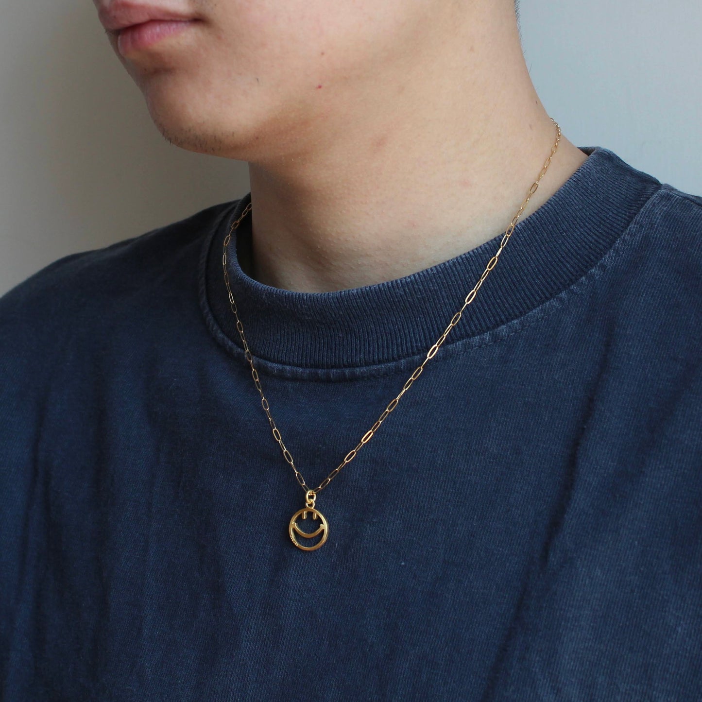 Atease - SMILE OPEN WORK NECKLACE