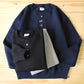 AheHee - HEAVYWEIGHT HENLEY NECK SWEAT