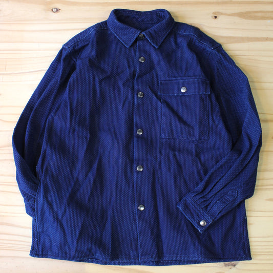 SPINNER BAIT - SASHIKO INDIGO SHIRTS