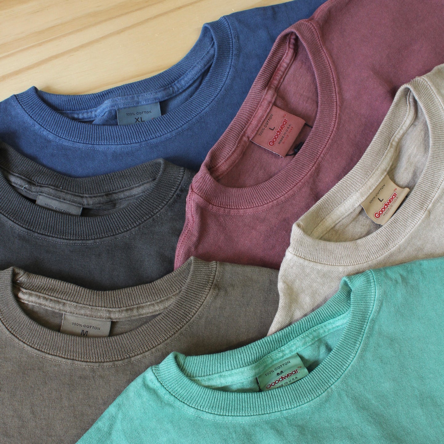 GOODWEAR (Japanese version) -
 7.2OZ S/S POCKET TEE
 (PIGMENT DYE)